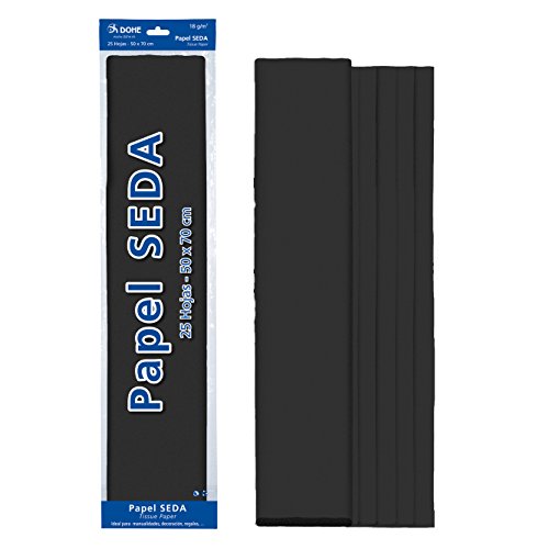DOHE - Seidenpapier 25 Blatt, 50 x 70 cm, schwarz DOHE - Seidenpapier 25 Blatt, 50 x 70 cm, schwarz von DOHE
