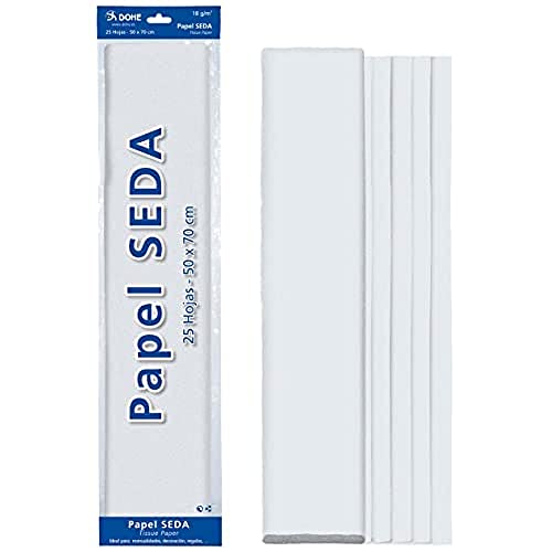 DOHE - Seidenpapier 25 Blatt, 50 x 70 cm, weiß DOHE - Seidenpapier 25 Blatt, 50 x 70 cm, weiß von DOHE