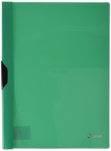 Dohe 90416 Klemmmappe mit Metallclip, A4, grün von DOHE