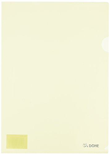 Dohe 90423 - Dossier Sichthülle aus Polypropylen, A4, Gelb Dohe 90423 - Dossier Sichthülle aus Polypropylen, A4, Gelb von DOHE