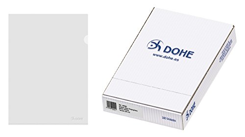 Dohe 90591 – Box Dossier Sichthülle, A4, Glas, 100 Stück von DOHE