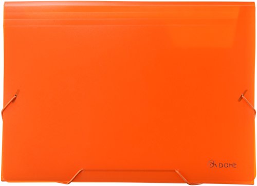 Dohe 90618 – Akkordeon Schule Polypropylen durchscheinend, Orange von DOHE