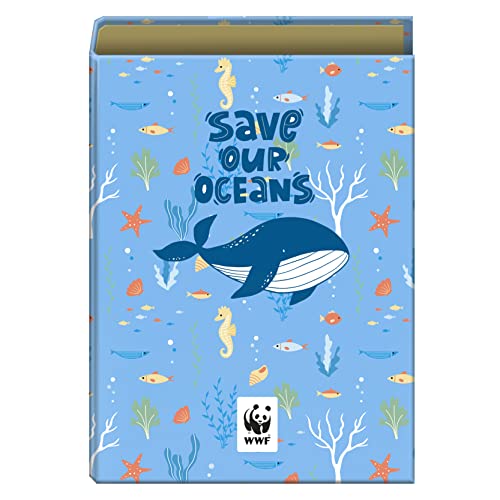 Dohe - A4-Plus-Ringordner - 4 Ringe 40 mm - WWF - Save our Oceans von DOHE