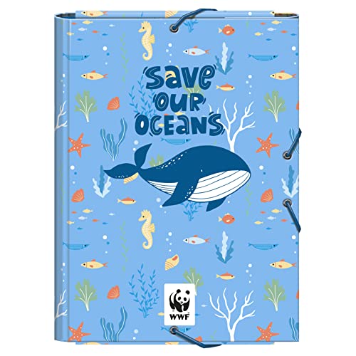 Dohe - A4-Plus-Ringordner mit 3 Laschen - WWF - Save our Oceans von DOHE
