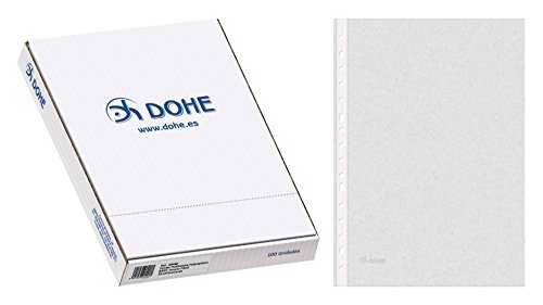 Dohe Basic – Pack von 100 Prospekthüllen, A4, von DOHE