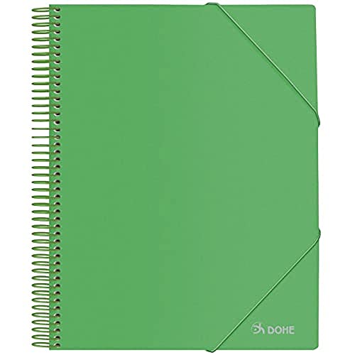 Dohe Dokumentenmappe, A4, Spiralbindung, 20 Stück, Grün Dohe Dokumentenmappe, A4, Spiralbindung, 20 Stück, Grün von DOHE
