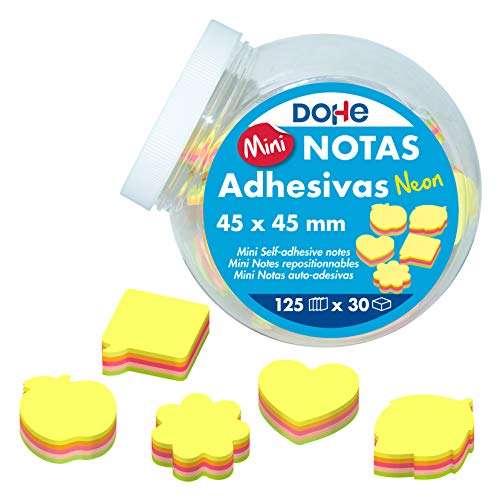 Mini-Notizzettelhalter, Neon, 30 Stück Mini-Notizzettelhalter, Neon, 30 Stück von DOHE