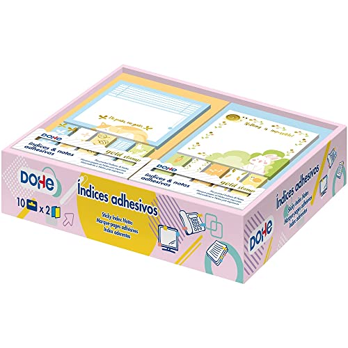 Präsentationsbox für Notizen und Indizes, vorgedruckt und bedruckt, 20 Blister Präsentationsbox für Notizen und Indizes, vorgedruckt und bedruckt, 20 Blister von DOHE