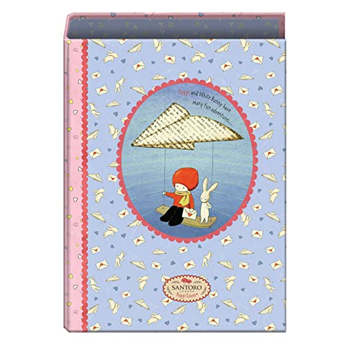 Ringbuch 40 mm - Santoro "Poppi Loves" - Messenger Ringbuch 40 mm - Santoro "Poppi Loves" - Messenger von DOHE