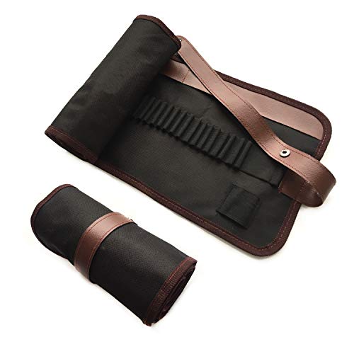 DOITEM Leinwand Pencil Wrap, 72 Löcher Verpackungshalter Bleistift Wrap Kasten Bleistifthalter für Künstler, Schule und Büro von DOITEM