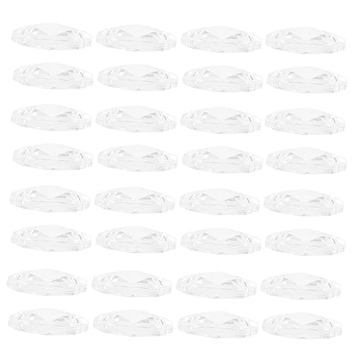 DOITOOL 1 Acrylperlen Perlen Masse geformt farbig Farbe DIY Schmuck lose Perlen Oktagonale Perlen armband DIY liefert Girlande DIY Perlen Schmuck Perlen machen Abstandsperle Transparent von DOITOOL