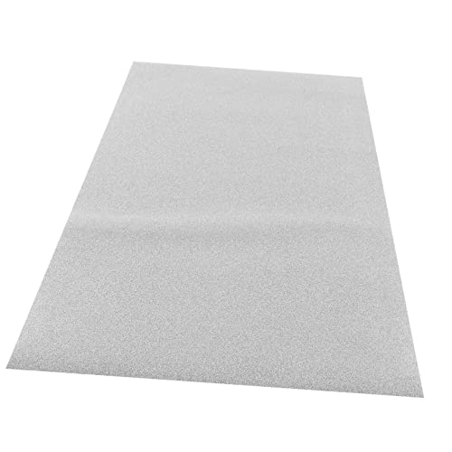 DOITOOL 1 Blatt Beschriftungsfolie dauerhaft funkeln drücken Vinyl für transferfolie für textilien Hitzeübertragungsfolie bettwäsche Vinyl zum Aufbügeln von Stoffen Kleiderfolie Pu Silver DOITOOL 1 Blatt Beschriftungsfolie dauerhaft funkeln drücken Vinyl für transferfolie für textilien Hitzeübertragungsfolie bettwäsche Vinyl zum Aufbügeln von Stoffen Kleiderfolie Pu Silver von DOITOOL