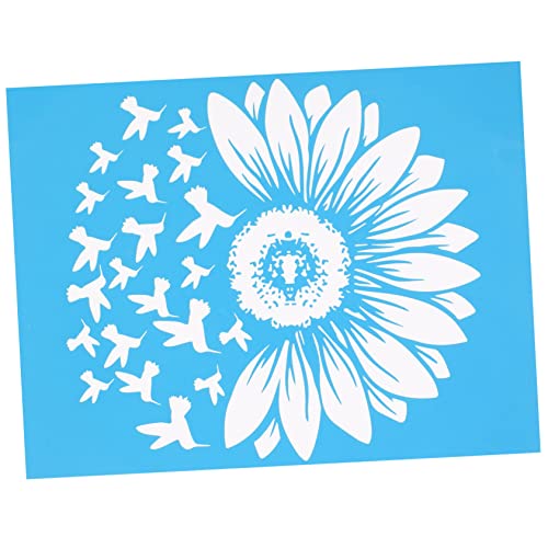 DOITOOL 1 Blatt Diy Siebdruckschablone Waschbarem Mesh Selbstklebend für Kreative Wandgestaltungen und Kinderprojekte zum Üben von Zeichenfähigkeiten Dekoration von Partys DOITOOL 1 Blatt Diy Siebdruckschablone Waschbarem Mesh Selbstklebend für Kreative Wandgestaltungen und Kinderprojekte zum Üben von Zeichenfähigkeiten Dekoration von Partys von DOITOOL