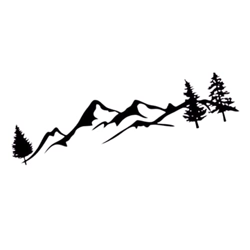 DOITOOL 1 Blatt Karosserieaufkleber Körper Autoaufkleber wasserfester Aufkleber Abziehbilder sticker für auto aufkleber auto cars sticker Karosseriehaufkleber Aufkleber für Auto PVC Black von DOITOOL