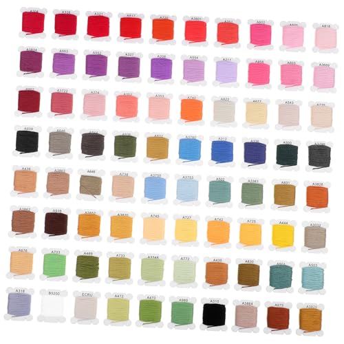 DOITOOL 1 Box Stickgarn Farbiges Garn Garn Für Nähmaschine DIY Kreuzstichgarn Floss Polyestergarn Nähgarn Bunte Stickerei Nähmaschine DOITOOL 1 Box Stickgarn Farbiges Garn Garn Für Nähmaschine DIY Kreuzstichgarn Floss Polyestergarn Nähgarn Bunte Stickerei Nähmaschine von DOITOOL