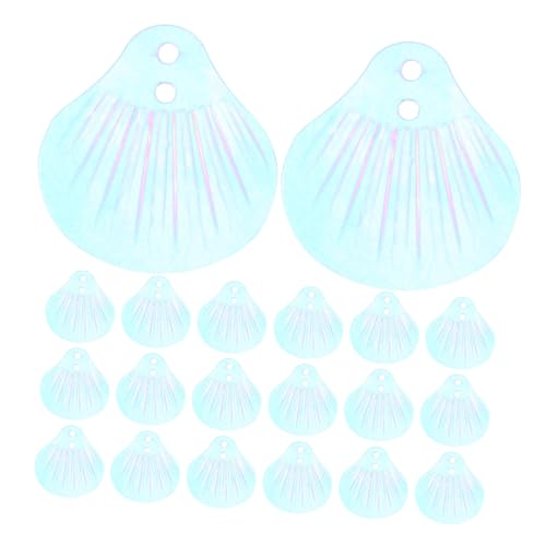 DOITOOL 1 Muschel Pailletten Mit Doppelloch Ohrringe Basteln Lose Pailletten Glitzer Paillettenbesatz Muschel Kleidungs Pailletten Pailletten Perlenbesatz Dekorationsbesatz von DOITOOL