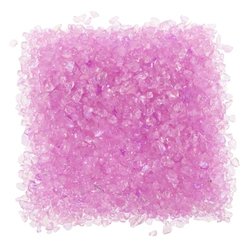 DOITOOL 1 Nagelkies Dekorationen Kristalle Reiz Flocken UV Tipps bastelbedarf bastelmaterial glitzer nagel zerkleinertes für Nagelkunst Füllstoff für Kunstharzhandwerk Glas Lavender von DOITOOL