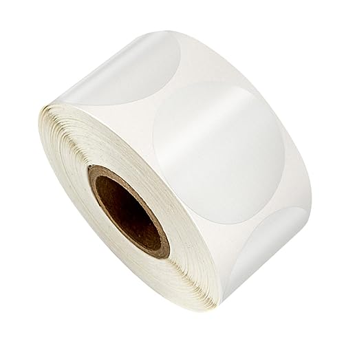 DOITOOL 1 Rolle 500 Stück selbstklebender Siegelaufkleber paketaufkleber hochzeitssticker sticker Handgemacht runden Etikett runder Aufkleber Siegelaufkleber für die Verpackung von DOITOOL