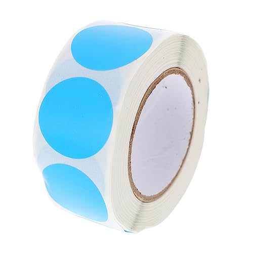 DOITOOL 1 Rolle Aufkleber Dekorationen Punktaufkleber Farbiger Kreis Rund Kreis Aufkleber Selbstklebende Etikettenaufkleber Aufkleber-etiketten Entfernbare Etiketten Blue Papier DOITOOL 1 Rolle Aufkleber Dekorationen Punktaufkleber Farbiger Kreis Rund Kreis Aufkleber Selbstklebende Etikettenaufkleber Aufkleber-etiketten Entfernbare Etiketten Blue Papier von DOITOOL