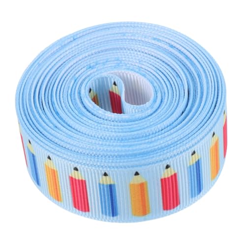 DOITOOL 1 Rolle Back To School Geschenkband Dekoratives Satinband für DIY Bastelprojekte Geschenkverpackungen und Dekorationen für Schulanfang und Feiern DOITOOL 1 Rolle Back To School Geschenkband Dekoratives Satinband für DIY Bastelprojekte Geschenkverpackungen und Dekorationen für Schulanfang und Feiern von DOITOOL
