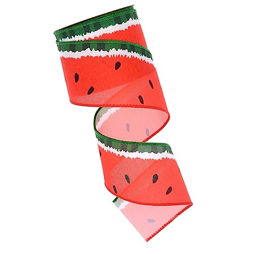 DOITOOL 1 Rolle Bande dekorative Materialien Fruchtband Wassermelonenband zum Verpacken Bänder mit Fruchtdruck dickes Band geschenkband Musterband DIY-Bänder Anti-Betäubung DOITOOL 1 Rolle Bande dekorative Materialien Fruchtband Wassermelonenband zum Verpacken Bänder mit Fruchtdruck dickes Band geschenkband Musterband DIY-Bänder Anti-Betäubung von DOITOOL