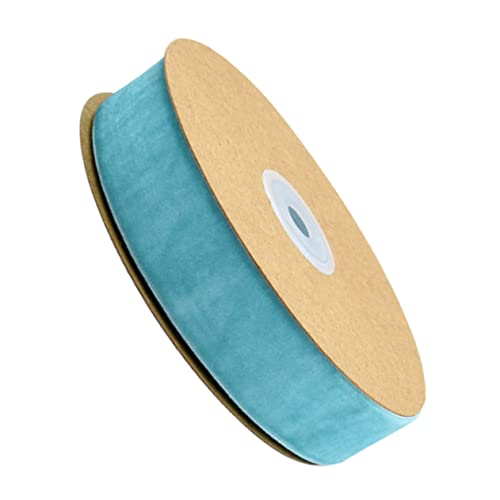 DOITOOL 1 Rolle Beflockungsband Geschenkband nähen Blau Band zum Verpacken verdrahtetes Band seidenband ribbon halsketten kleidung klebeband hochzeitsringe Geschenkverpackungsband Blue DOITOOL 1 Rolle Beflockungsband Geschenkband nähen Blau Band zum Verpacken verdrahtetes Band seidenband ribbon halsketten kleidung klebeband hochzeitsringe Geschenkverpackungsband Blue von DOITOOL