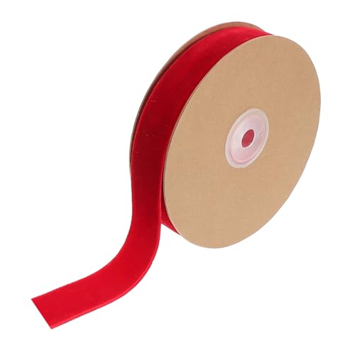 DOITOOL 1 Rolle Beflockungsband binden Party gestaltetes Geschenkband klein Bänder für Handwerk Packband vorhanden Festival-Handwerksband Festival-Geschenkband Gegenwärtig dünn Nylon rot DOITOOL 1 Rolle Beflockungsband binden Party gestaltetes Geschenkband klein Bänder für Handwerk Packband vorhanden Festival-Handwerksband Festival-Geschenkband Gegenwärtig dünn Nylon rot von DOITOOL