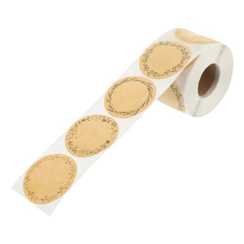 DOITOOL 1 Rolle Blumenetikettenaufkleber Alphabet versiegelbar Schild transparent Versand Umschlag deko Festivalaufkleber aus Papier Aufkleber für Urlaubsumschläge Kraftpapier DOITOOL 1 Rolle Blumenetikettenaufkleber Alphabet versiegelbar Schild transparent Versand Umschlag deko Festivalaufkleber aus Papier Aufkleber für Urlaubsumschläge Kraftpapier von DOITOOL