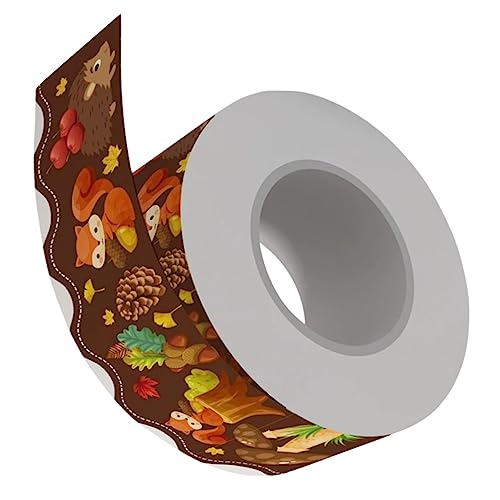 DOITOOL 1 Rolle Bordürenaufkleber für Tafeln bürodeko büro dekoration Grenzen Klassenzimmer Pinnwand-Grenzen Mustertafel-Randaufkleber Bordürendekor mit Muster Kupferplattenaufkleber DOITOOL 1 Rolle Bordürenaufkleber für Tafeln bürodeko büro dekoration Grenzen Klassenzimmer Pinnwand-Grenzen Mustertafel-Randaufkleber Bordürendekor mit Muster Kupferplattenaufkleber von DOITOOL