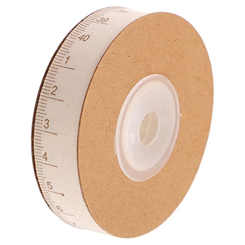 DOITOOL 1 Rolle DIY Baumwollband mit Maßstab Geschenkband für Kreative Bastelideen für Dekoration und Verpackung von Geschenken Breit Hochwertiges Material von DOITOOL