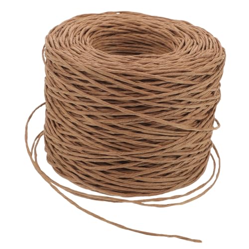 DOITOOL 1 Rolle Dekorative Papierschnur Hochwertige Geschenkband für Verpackungen Diy Projekte und Hochzeiten zum Binden von Teepaketen und Gebäck Strapazierfähig und Elegant von DOITOOL