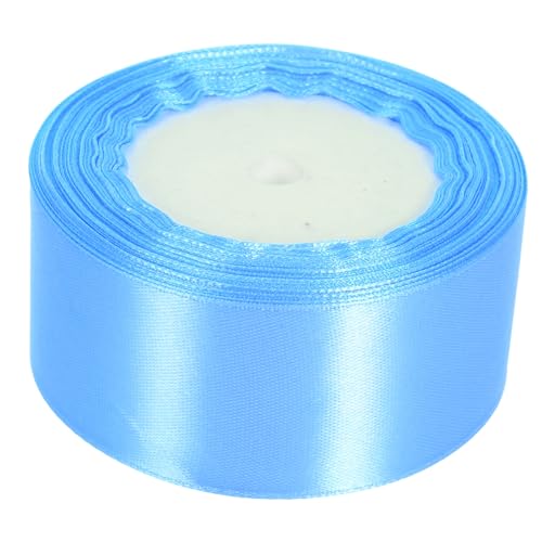 DOITOOL 1 Rolle Dekoratives Satinband Einfarbig für Hochzeiten Bastelprojekte und Geschenksverpackungen Langlebiges und Farbenfrohes Geschenkband für Festliche Anlässe von DOITOOL