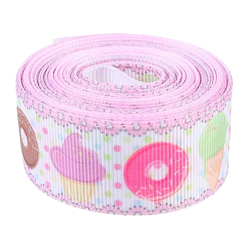DOITOOL 1 Rolle Diy Grosgrain Ribbon für Handgemachtes und Eiskuchen Muster für Partys Blumenverpackungen und Kreative Projekte DOITOOL 1 Rolle Diy Grosgrain Ribbon für Handgemachtes und Eiskuchen Muster für Partys Blumenverpackungen und Kreative Projekte von DOITOOL