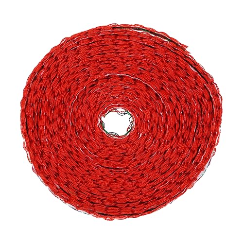 DOITOOL 1 Rolle Diy Handgemachtes Blumenstickerei Spitzenband Rotes Borte für Kleidung Dekoration Hochzeiten und Bastelarbeiten Yards Leicht und Kompakt Vielseitig Einsetzbar von DOITOOL