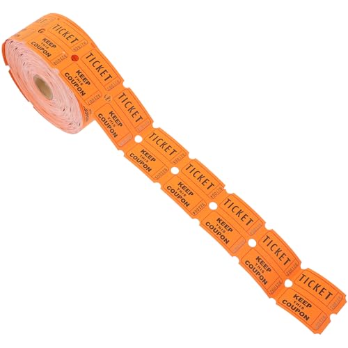 DOITOOL 1 Rolle Double-stub-tombola-tickets Eintrittskarten Für Den Unterricht Eintrittskarten Für Veranstaltungen Rote Tombola-tickets Ereignisse Tickets Etiketten Papier DOITOOL 1 Rolle Double-stub-tombola-tickets Eintrittskarten Für Den Unterricht Eintrittskarten Für Veranstaltungen Rote Tombola-tickets Ereignisse Tickets Etiketten Papier von DOITOOL