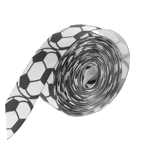 DOITOOL 1 Rolle Fußball Dekorationsband Elegantes Design Vielseitiges Verpackungsband für Blumensträuße Kunsthandwerk Breit für Fußball Feste und Einladungen DOITOOL 1 Rolle Fußball Dekorationsband Elegantes Design Vielseitiges Verpackungsband für Blumensträuße Kunsthandwerk Breit für Fußball Feste und Einladungen von DOITOOL