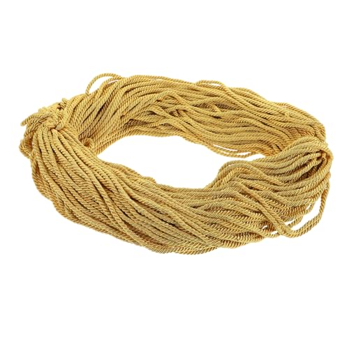 DOITOOL 1 Rolle Geflochtene Abschluss Ehrenschnur Goldene Abschlusskordel für Bachelor Master und Dekoration für Abschlussfeiern und Souvenir DOITOOL 1 Rolle Geflochtene Abschluss Ehrenschnur Goldene Abschlusskordel für Bachelor Master und Dekoration für Abschlussfeiern und Souvenir von DOITOOL