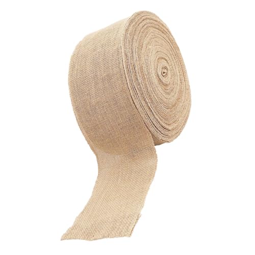 DOITOOL 1 Rolle Geschenkband Fest Dekoration Stoff Schleife Sackleinen Dekorativ Handgefertigtes Material Für Basteln Tuch Party Geschenkversorgungen Wickelband Zartes Band Leinen- DOITOOL 1 Rolle Geschenkband Fest Dekoration Stoff Schleife Sackleinen Dekorativ Handgefertigtes Material Für Basteln Tuch Party Geschenkversorgungen Wickelband Zartes Band Leinen- von DOITOOL