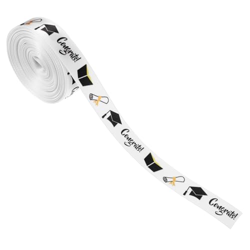 DOITOOL 1 Rolle Geschenkband Yards Diy Dekorationsband für Abschlussfeiern Hochzeiten Partys Einfache Handhabung für Bastelprojekte und Geschenkverpackungen DOITOOL 1 Rolle Geschenkband Yards Diy Dekorationsband für Abschlussfeiern Hochzeiten Partys Einfache Handhabung für Bastelprojekte und Geschenkverpackungen von DOITOOL