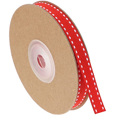 DOITOOL 1 Rolle Geschenkverpackungsband wickeln Bandbogen Strauß Bänder zum Verpacken Party DIY-Bastelband Band zum Verpacken Bänder zum Basteln Wickelband für Polyester rot von DOITOOL