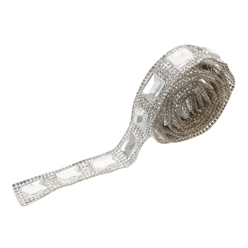 DOITOOL 1 Rolle Glitzerband mit Strasssteinen Bügel Rhinestone Ribbon für DIY Bastelprojekte für Handyhüllen Geschenkverpackungen und Mehr Vielseitig Einsetzbar Stark Haftend DOITOOL 1 Rolle Glitzerband mit Strasssteinen Bügel Rhinestone Ribbon für DIY Bastelprojekte für Handyhüllen Geschenkverpackungen und Mehr Vielseitig Einsetzbar Stark Haftend von DOITOOL