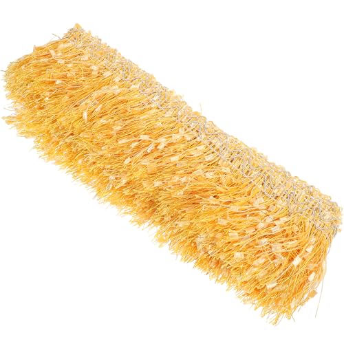 DOITOOL 1 Rolle Goldene Seide Rote Flagge Spitze Trimmt Quaste Trimmen Spitzenbesatz Zum Nähen Fransen Weiß Vorhang Stoff Vorhänge Randverkleidung Tassel -nähverkleidung Polyestergarn DOITOOL 1 Rolle Goldene Seide Rote Flagge Spitze Trimmt Quaste Trimmen Spitzenbesatz Zum Nähen Fransen Weiß Vorhang Stoff Vorhänge Randverkleidung Tassel -nähverkleidung Polyestergarn von DOITOOL