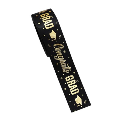 DOITOOL 1 Rolle Goldenes Band Pastellband zum Einpacken band leis für den abschluss wickeln groß Band für Geschenkbänder ein Verpackungsband zarte Bänder Polyester DOITOOL 1 Rolle Goldenes Band Pastellband zum Einpacken band leis für den abschluss wickeln groß Band für Geschenkbänder ein Verpackungsband zarte Bänder Polyester von DOITOOL