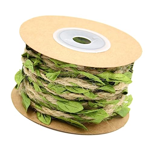 DOITOOL 1 Rolle Grüne Bandrolle Dekorationsband für Gartenarbeit DIY Projekte und Hochzeiten Wiederverwendbar und Langlebig von DOITOOL