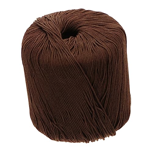 DOITOOL 1 Rolle Häkeln Von Baumwollfaden Diy Bastelseil Baumwollgarn Häkeln Häkelfaden Baumwollseil Strickzubehör Bastelzubehör Handgefertigtes Strickseil Diy Garn Coffee Baumwolle DOITOOL 1 Rolle Häkeln Von Baumwollfaden Diy Bastelseil Baumwollgarn Häkeln Häkelfaden Baumwollseil Strickzubehör Bastelzubehör Handgefertigtes Strickseil Diy Garn Coffee Baumwolle von DOITOOL