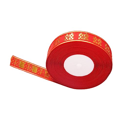 DOITOOL 1 Rolle Hochwertiges Satinband für Bastelarbeiten Festliches Geschenkband für Hochzeiten Kreative Dekorationen Geschenkverpackungen für Feste und Anlässe von DOITOOL