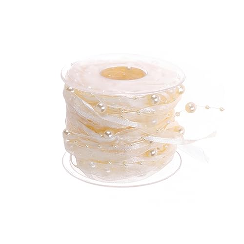 DOITOOL 1 Rolle Piyester-Gurtbänder für Partys seidenband ribbon ziehschleifenband bandfeile Gefälligkeiten für Hochzeitsfeiern Dekorationen Geschenkband Blumenstraußbänder für Paket Beige DOITOOL 1 Rolle Piyester-Gurtbänder für Partys seidenband ribbon ziehschleifenband bandfeile Gefälligkeiten für Hochzeitsfeiern Dekorationen Geschenkband Blumenstraußbänder für Paket Beige von DOITOOL