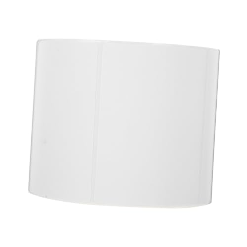 DOITOOL 1 Rolle Preisschildpapier Etiketten Klebrig Druckbar Leeres Fotopapier Klebeetikett Leere Papiere Konstruktionspapiere Kopierpapier Druckerpapier Schreibpapiere Weiß Aufkleber von DOITOOL