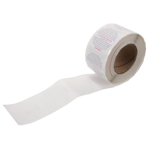 DOITOOL 1 Rolle Roll Warnetiketten für Selbstklebende Sicherheitsaufkleber für Kerzenbehälter Beschriftung für Kerzenherstellung und Dekoration und Langlebig DOITOOL 1 Rolle Roll Warnetiketten für Selbstklebende Sicherheitsaufkleber für Kerzenbehälter Beschriftung für Kerzenherstellung und Dekoration und Langlebig von DOITOOL