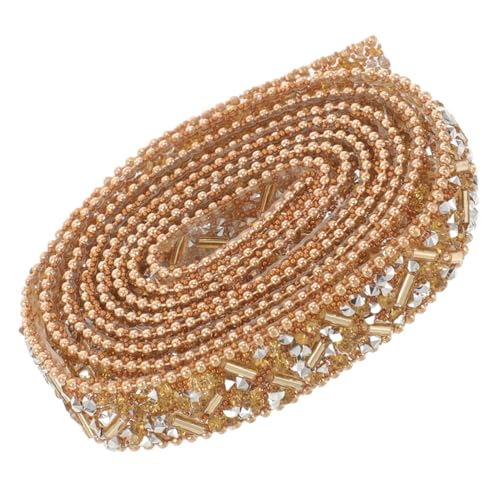 DOITOOL 1 Rolle Runde Perlen Und Diamantdekorationen Dekorative Bänder Dickes Band Kleidung Trimmen Handgefertigter Kostümbesatz Kostümverkleidung Selber Machen Bänder Zum Basteln Plastik DOITOOL 1 Rolle Runde Perlen Und Diamantdekorationen Dekorative Bänder Dickes Band Kleidung Trimmen Handgefertigter Kostümbesatz Kostümverkleidung Selber Machen Bänder Zum Basteln Plastik von DOITOOL